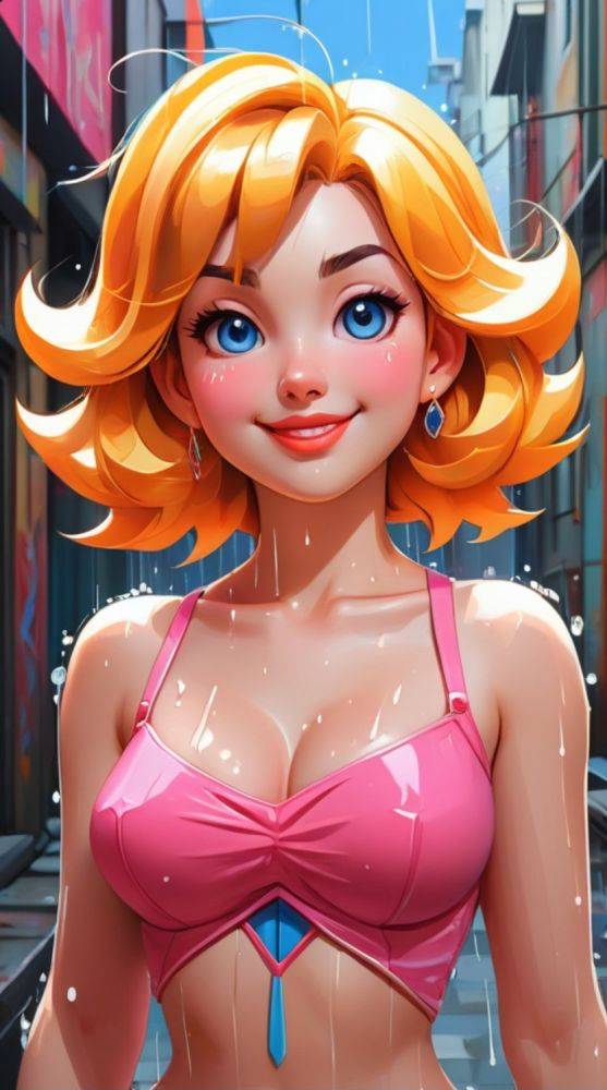 AI generated Princess Peach Hot Nudes - #28