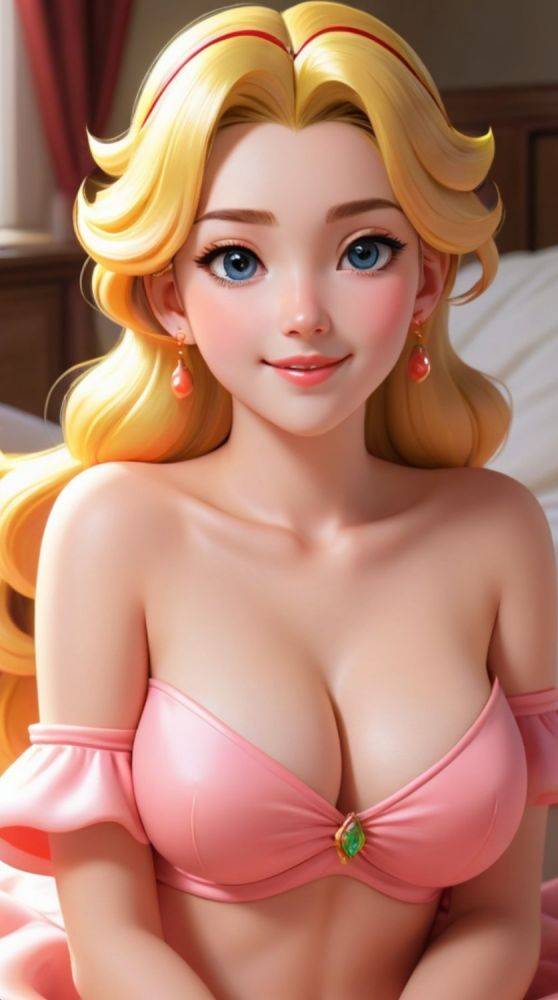 AI generated Princess Peach Hot Nudes - #4
