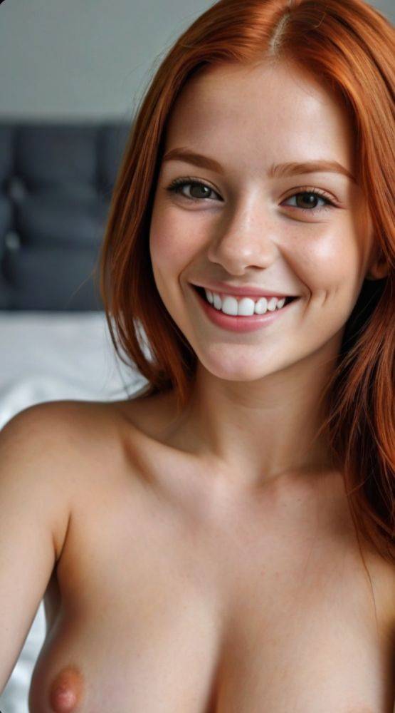 AI generated Hot Redhead Girls Nude - #2