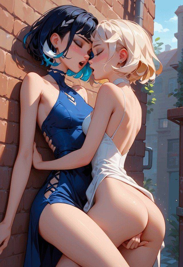 ai hentai lesbians - #14