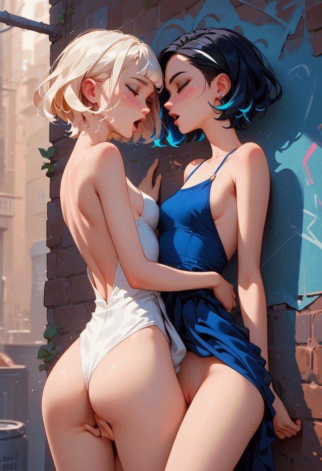 ai hentai lesbians - #19