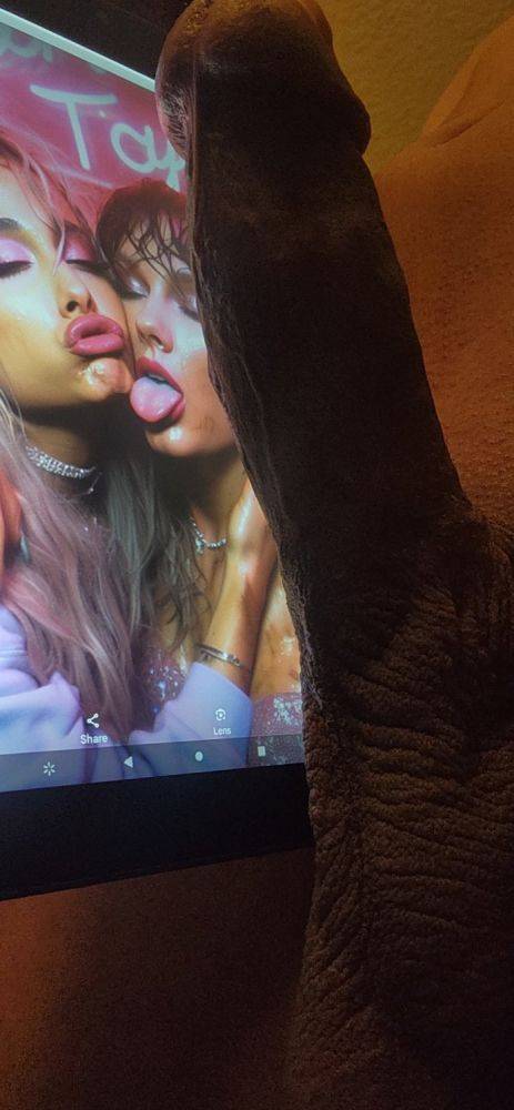 AI Ariana Grande and Taylor Swift Cum Tribute - #8