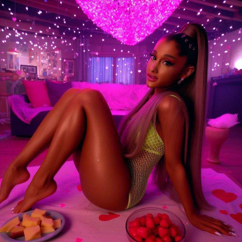 Ariana Grande FEET and legs Part 2 - (AI FAKE not by me) - #4