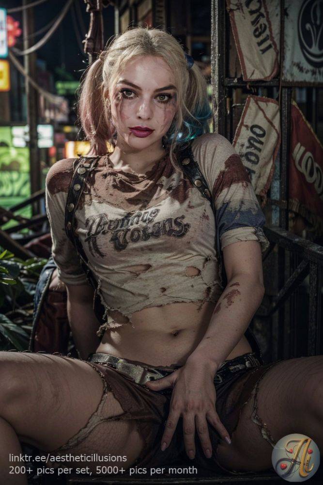 Margot Robbie Harley Quinn ai deepfake nudes pt4 - #5