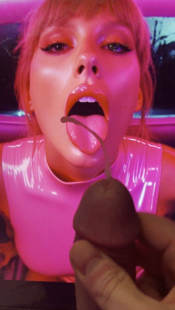 AI Taylor Swift Cum Tribute Art - #2