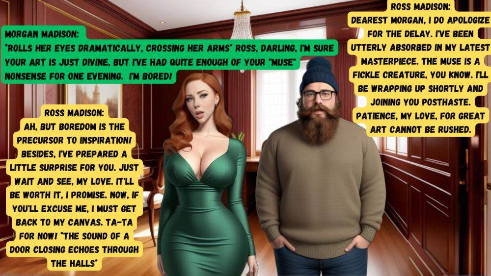 Surprise Pool Guest (AI Art) [Morgan Madison 1, Ross Madison 1, Larry 1] - #2