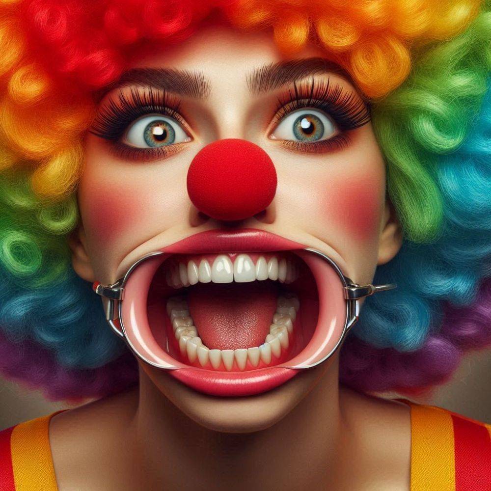 Ai stupid clown girls - #11