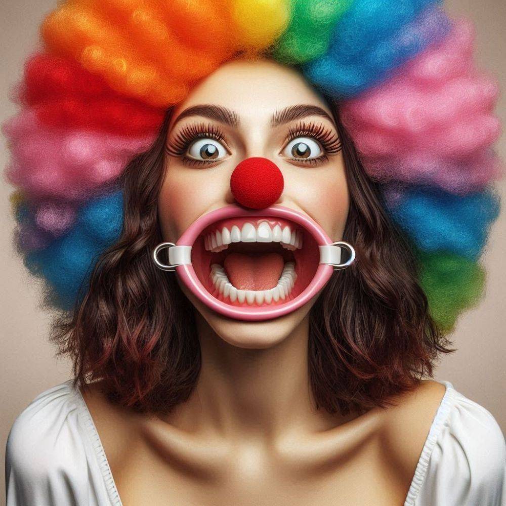 Ai stupid clown girls - #7