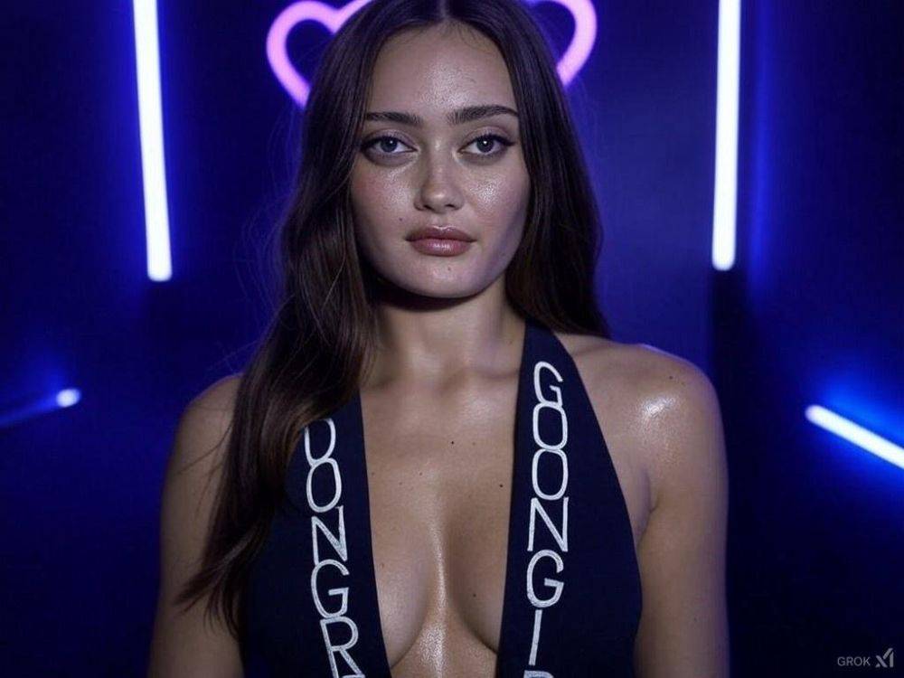 Ella Purnell - testing grok 2 ai fakes - #26