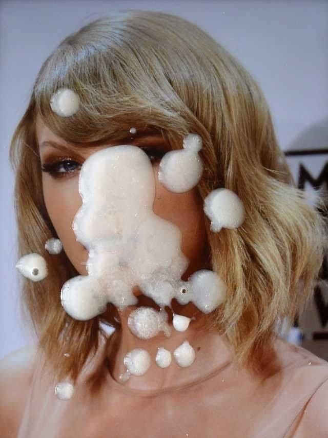 Cum covered celeb - AI and Tribs - #19