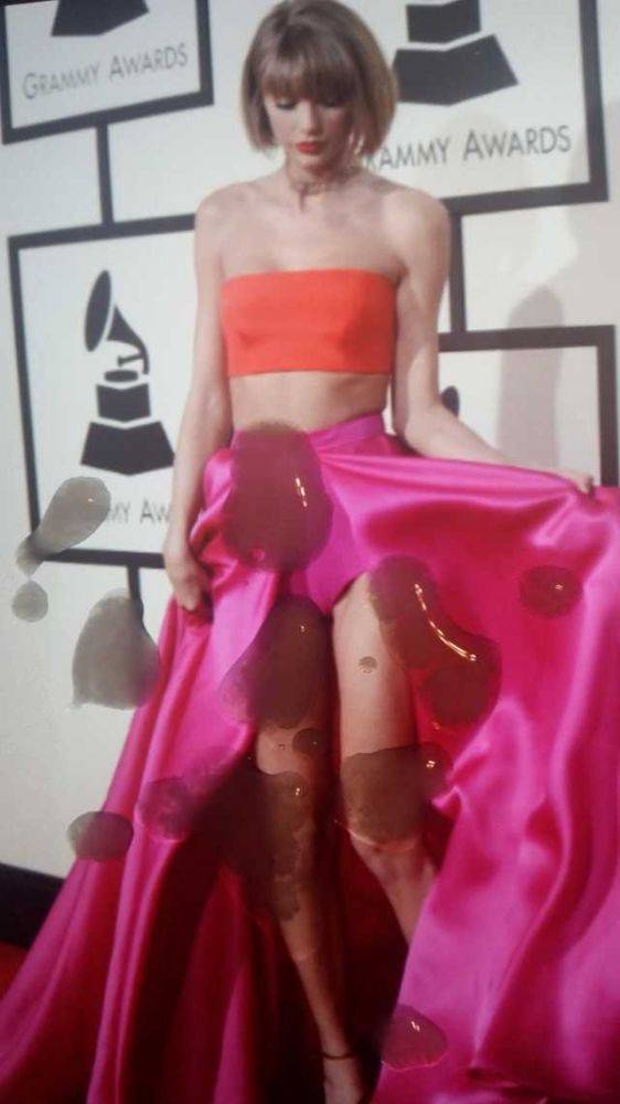 Cum covered celeb - AI and Tribs - #14
