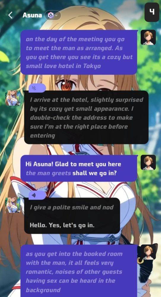 Asuna's Fake interview (NTR AI Story) - #5