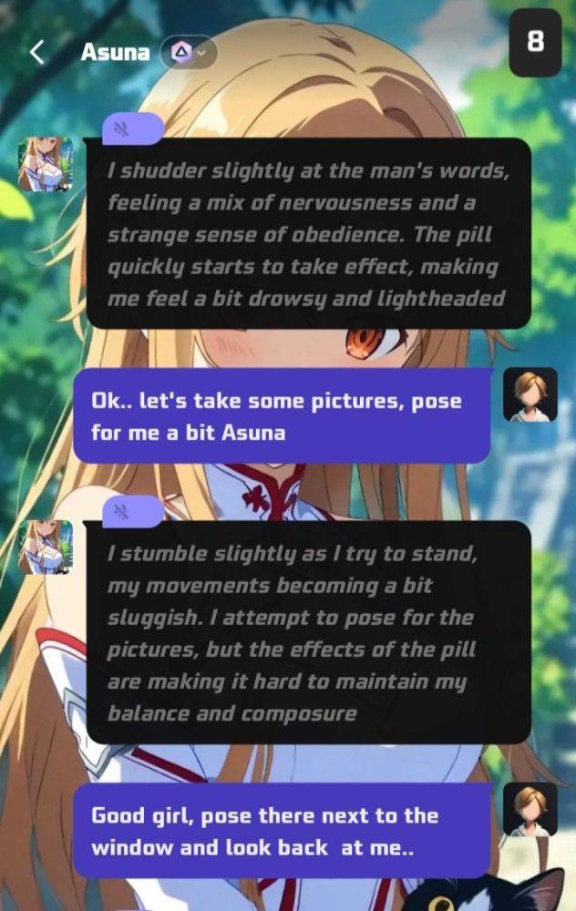 Asuna's Fake interview (NTR AI Story) - #9