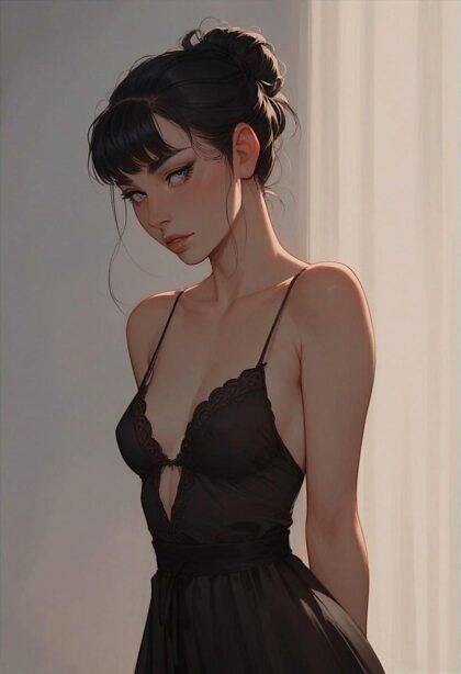 Black Nightgown - #7