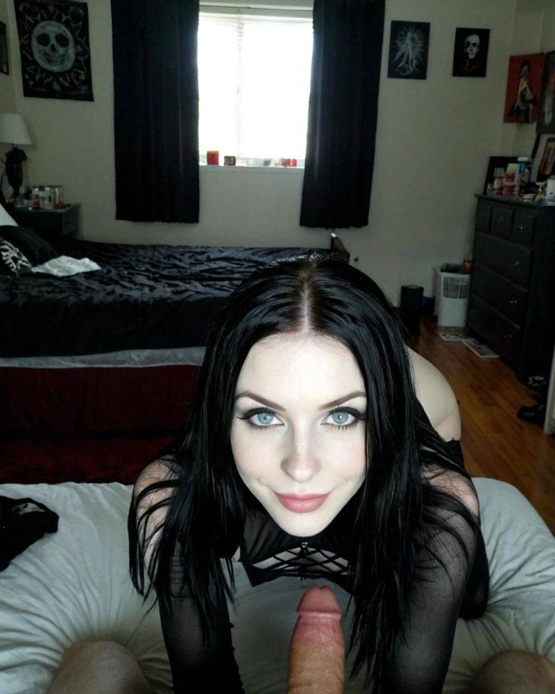 Goth chicks love to have fun! Who you having fun with? - #17