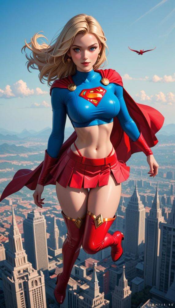 Super girl and Star fire - #16