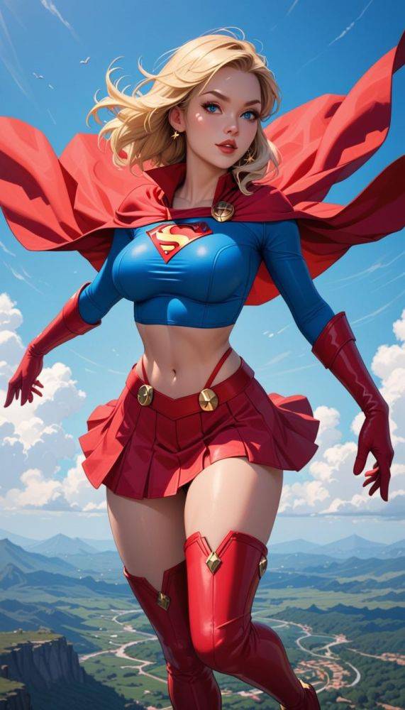 Super girl and Star fire - #2