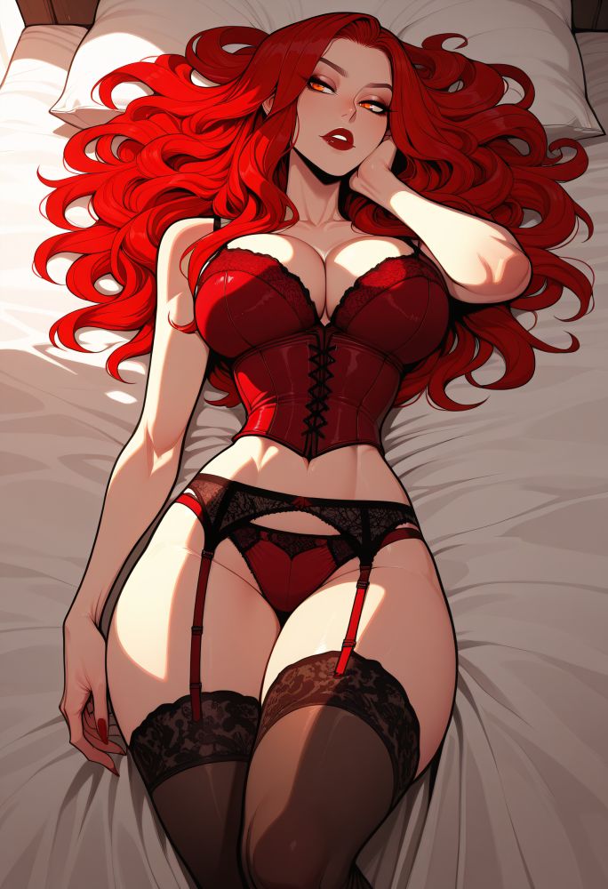 Redhead on the couch - #2