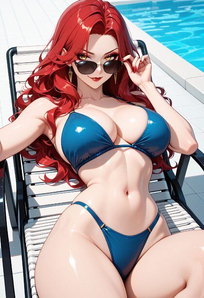 Boa Hancock in the pool - #19