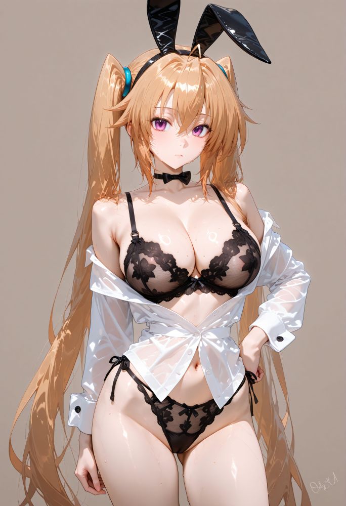DxD Lace underwear bunnies - Only4uart - #5