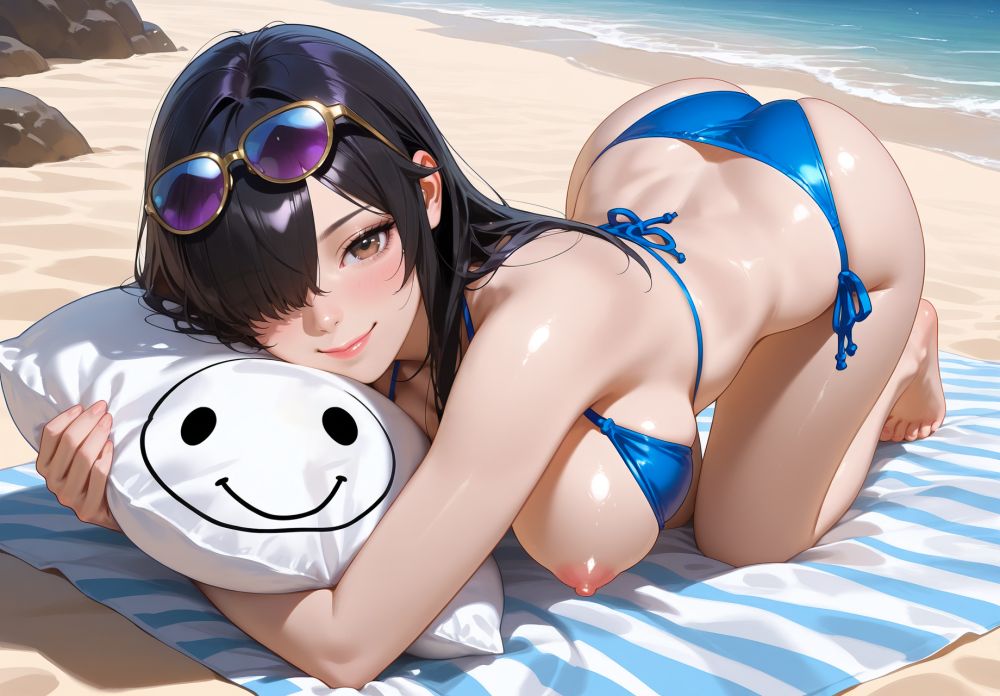 (Explicit NSFW): Early set a women with boobs and booty - (Beach Episode). - #3