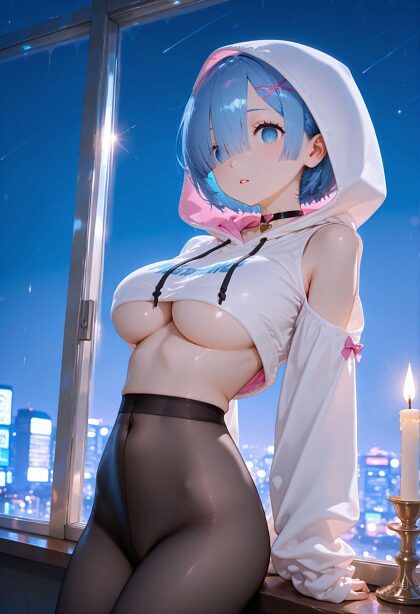 Rem high-waist pantyhose - only4uart - #13
