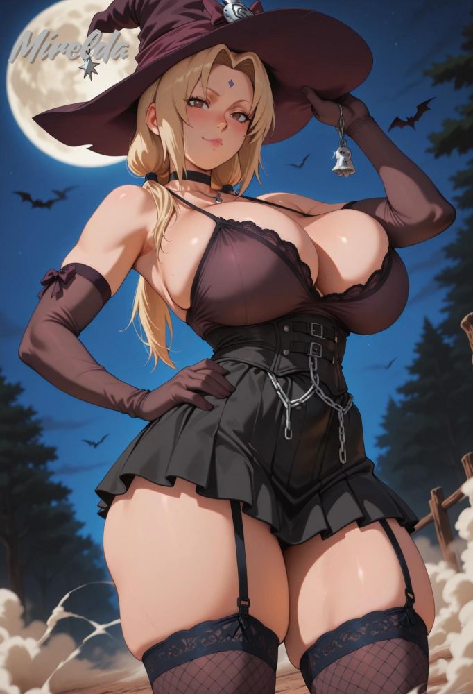 Tsunade as witch - #3