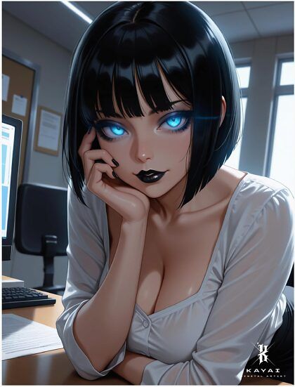 You're alone in the office with Harley. - #24