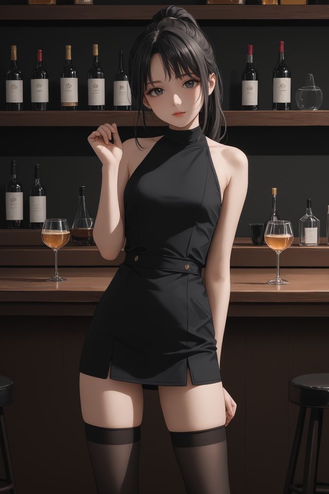 Girls at the bar - #4
