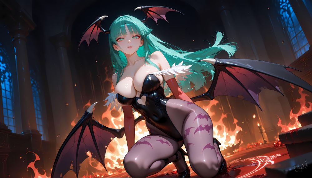 Morrigan Aensland Darkstalkers Only4uart - #1