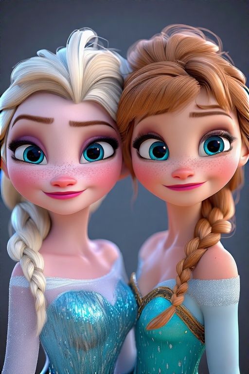 Frozen Elsa and Anna lesbian - #1
