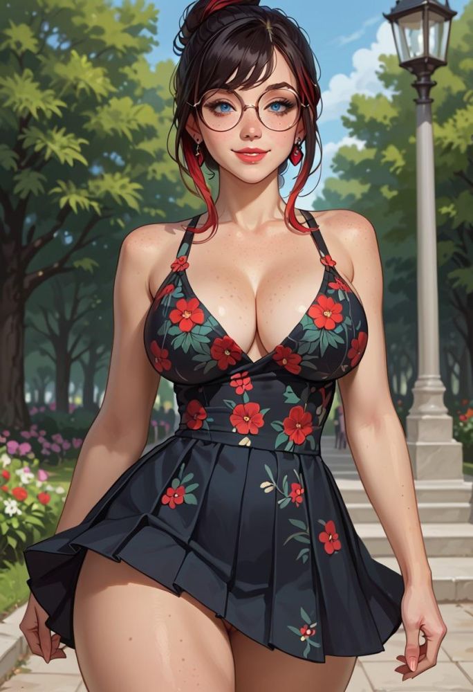 In summer, I love wearing dresses... without anything underneath - #16
