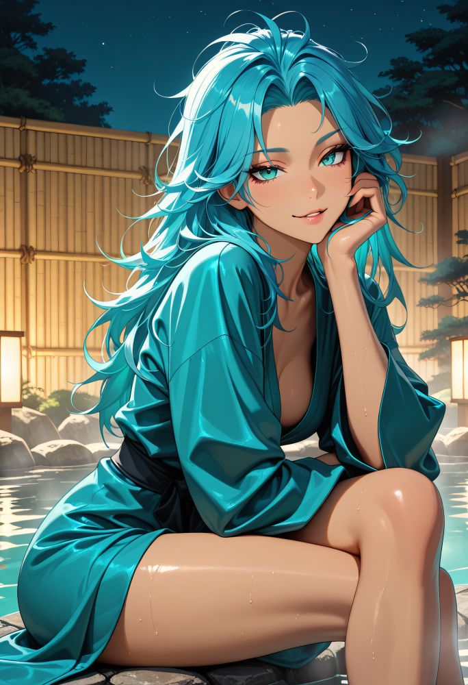 An evening at the onsen... - #9