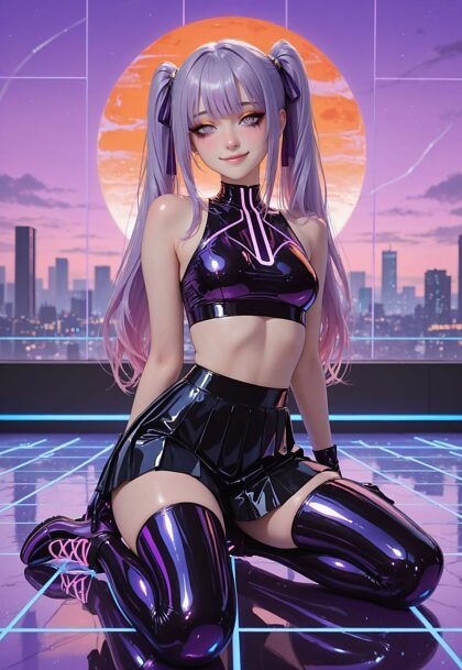 Neon Sunset Blushie - #27