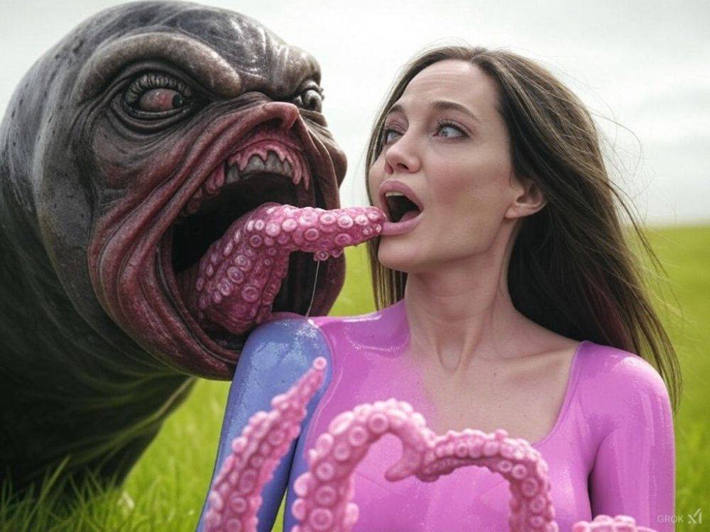 Angelina Ai vs Alien Tentacles - #14
