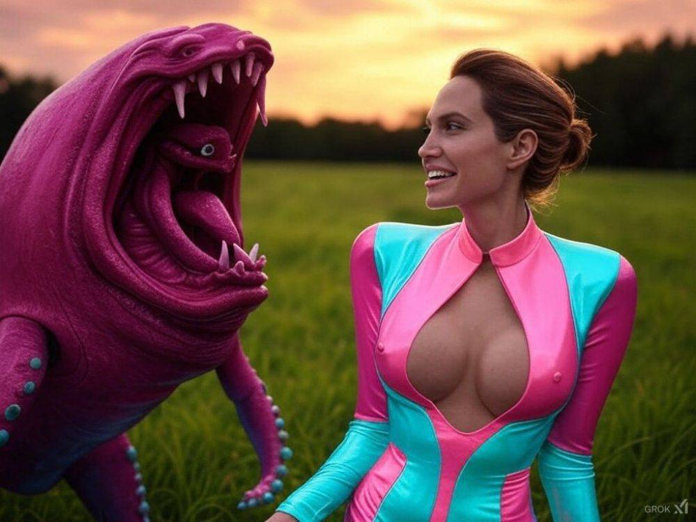 Angelina Ai vs Alien Tentacles - #19