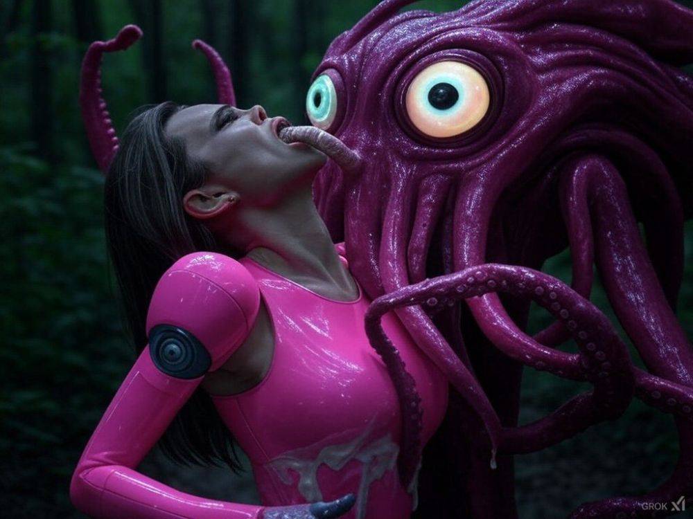Angelina Ai vs Alien Tentacles - #13