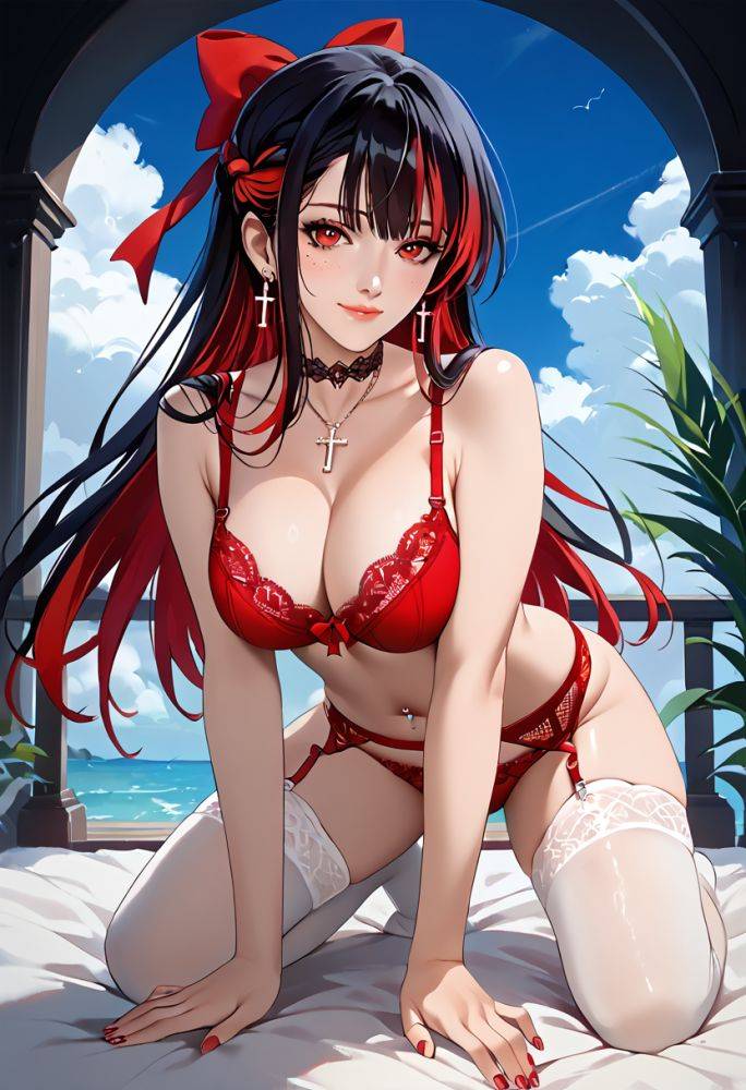 Lady in red, There's nobody here, it's just you and me - #1