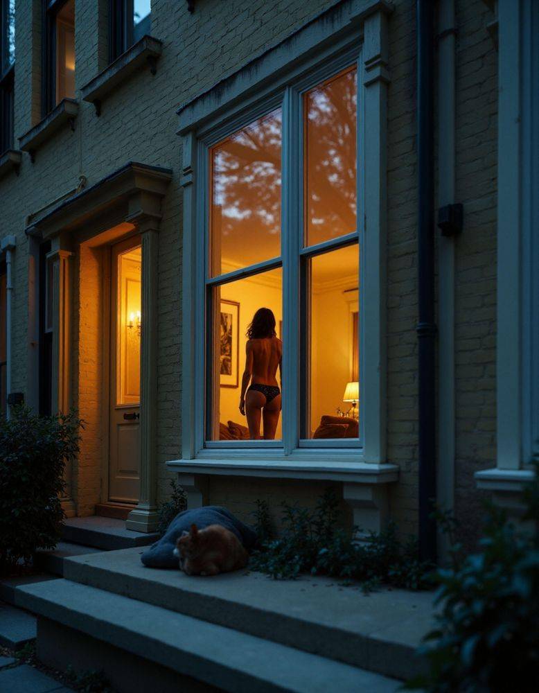 Taking a walk through the city at dusk... - #8