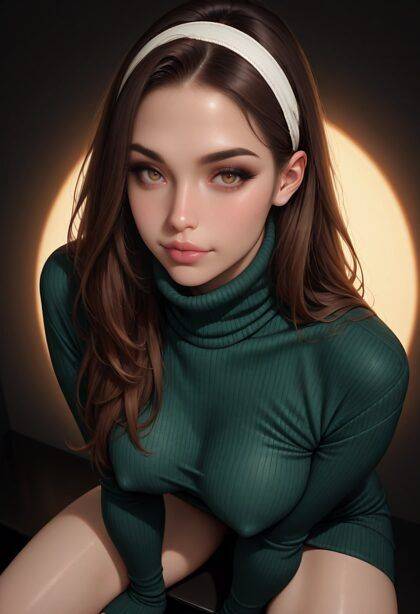 Green Sweater - #28