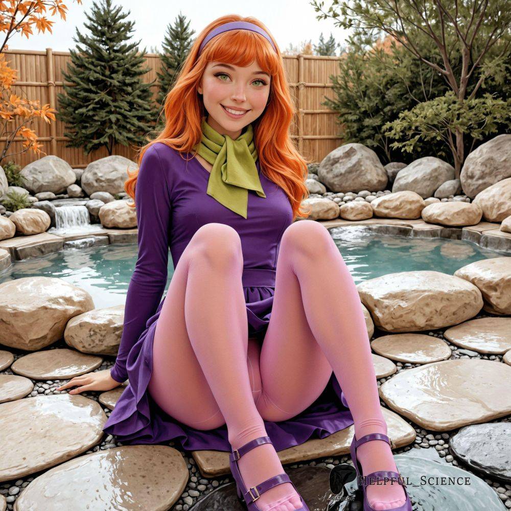 Daphne goes to the hot springs for some stress relief - #1