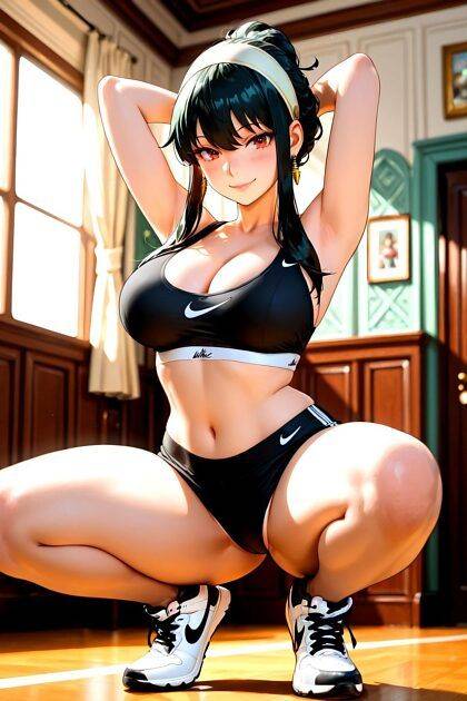 Yor always working on her glutes! - #3
