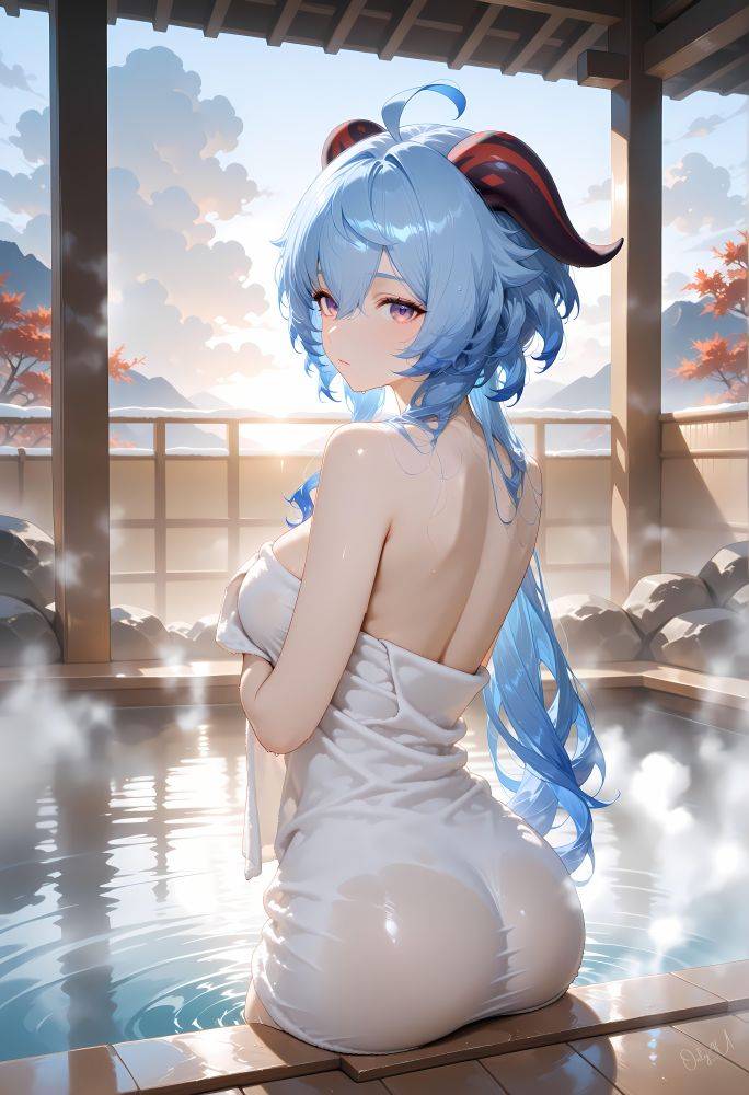 Onsen Genshin Girils Only4uArt - #4