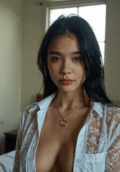 Taking Off Her Shirt - #19