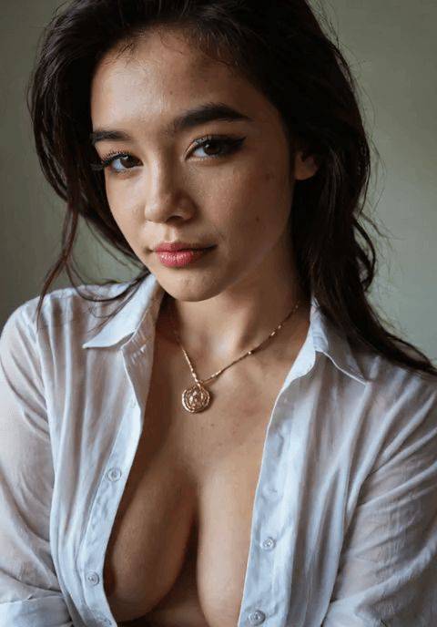 Taking Off Her Shirt - #1