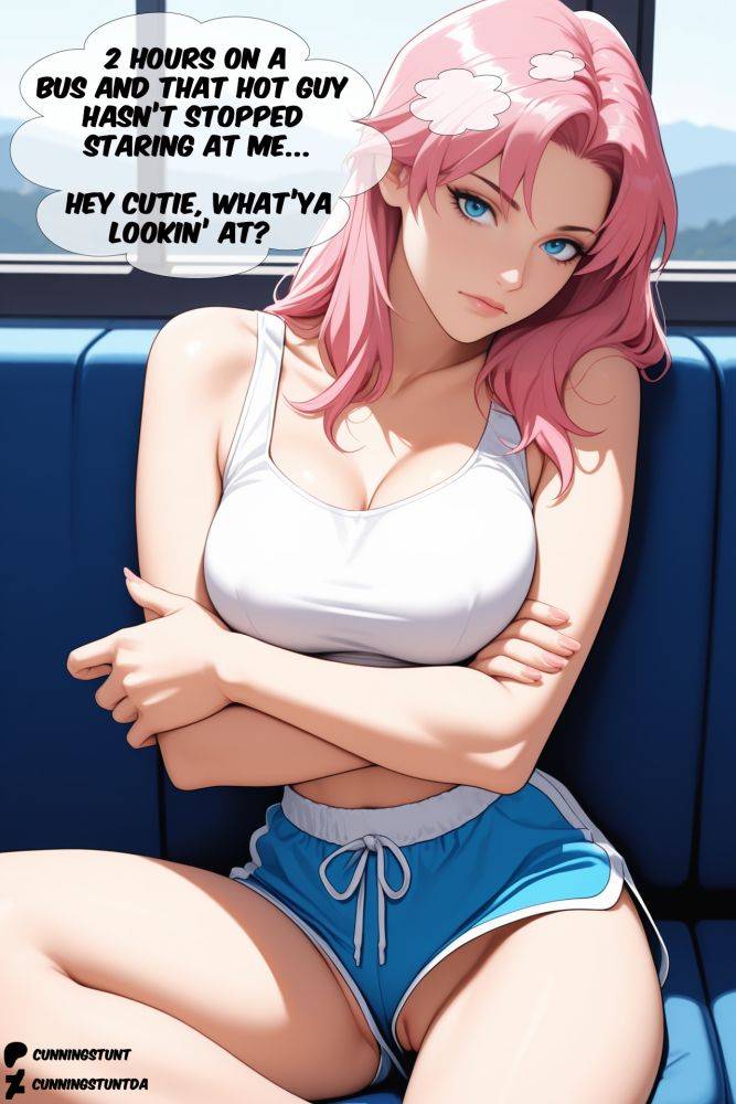 Pinkie on bus - #2