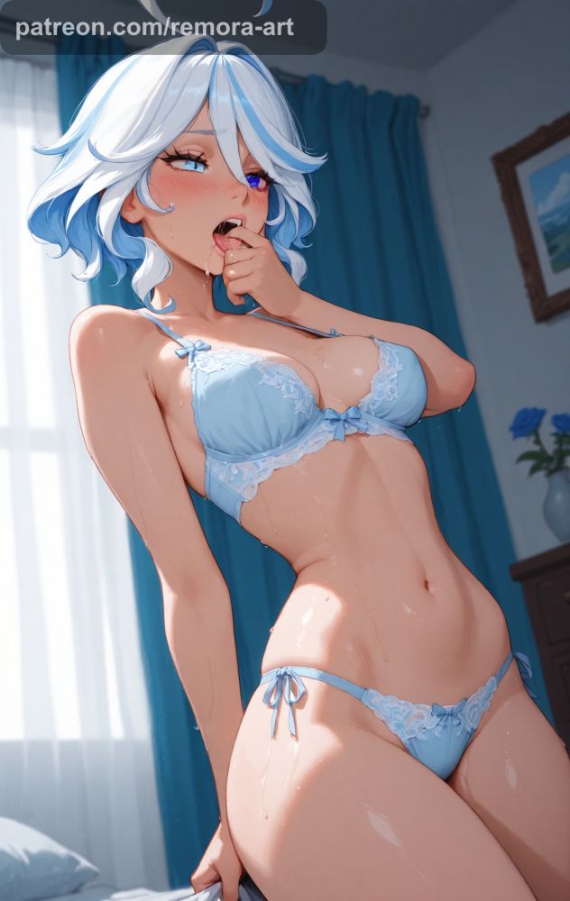 Sexy Teasing from Furina Genshin Impact - #4