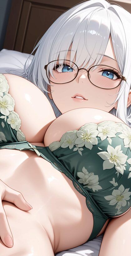 Floral bra on bed - #6