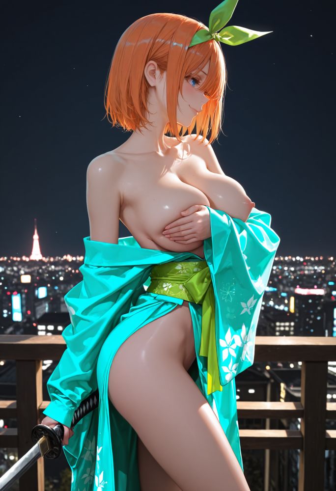 Yotsuba might be cosplaying, but the ribbon stays on - #2