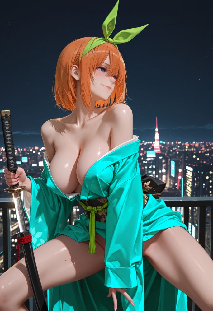 Yotsuba might be cosplaying, but the ribbon stays on - #6